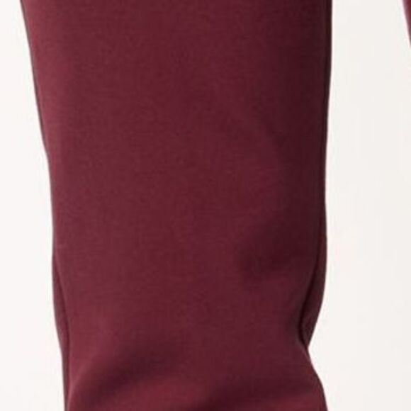 Susan Graver Deep Burgundy Straight Leg Pants. I Love These But They're Too Big - Picture 2 of 4